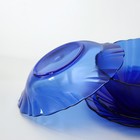 Набор столовый Sea Brim, 25 предметов: кружка 230 мл, салатник 900 мл, глубокая тарелка 600 мл, стекло, цвет синий - Фото 4