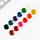 Акварельные краски медовые 12 цветов в картонной коробке, без кисти - Фото 2