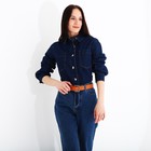 Ремень женский, ширина 3.5 см, винт, пряжка металл, цвет рыжий - фото 22113295