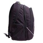 Рюкзак молодежный 44 х 28 х 23 см, эргономичная спинка, отделение для ноутбука, Grizzly 335, чёрный/салатовый RU-335-3_1 - Фото 4