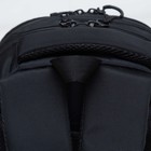 Рюкзак школьный, 40 х 27 х 16 см, Grizzly 259, эргономичная спинка, отделение для ноутбука, чёрный/салатовый RB-259-1m_3 - Фото 10