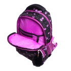 Рюкзак школьный, 40×27×20 см, Grizzly 360, эргономичная спинка, отделение для ноутбука, чёрный/сиреневый RG-360-5_3 - Фото 9