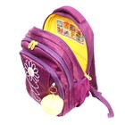 Рюкзак школьный, 40 х 27 х 20 см, Grizzly 361, эргономичная спинка, отделение для ноутбука, + брелок, фиолетовый RG-361-3_4 - Фото 10