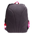 Рюкзак школьный, 38 х 28 х 18 см, Grizzly 363, эргономичная спинка, тёмно-серый/розовый RG-363-10_1 - Фото 6