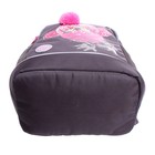 Рюкзак школьный, 38 х 28 х 18 см, Grizzly 363, эргономичная спинка, тёмно-серый/розовый RG-363-10_1 - Фото 7