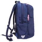 Рюкзак школьный, 39 х 26 х 17 см, Grizzly 366, эргономичная спинка, синий RG-366-4_2 - Фото 4