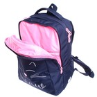 Рюкзак школьный, 39 х 26 х 17 см, Grizzly 366, эргономичная спинка, синий RG-366-4_2 - Фото 8