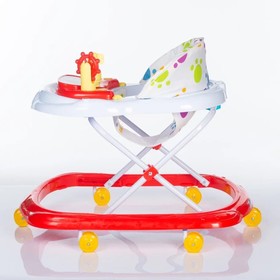 

Ходунки JOLLY WALK BW120, 6 колёс, со светомузыкальными эффектами, цвет красный