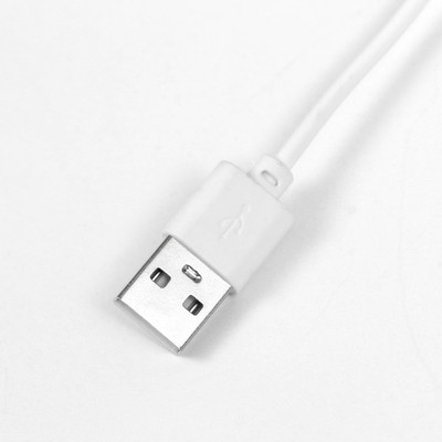 Световая фигурка стекло «Планета Земля», d=6 см, подставка дерево, USB, 6.5×6.5×7.5 см