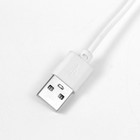 Сувенир стекло подсветка "Млечный путь" d=8 см подставка дерево, USB 8х8х9,5 см 9398585 - фото 16534368