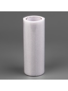 Фатин с глиттером, 15 см, 9±0.5 м, 11±1 г/м², белый №1 - Фото 4