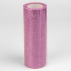 Фатин с глиттером, 15 см, 9±0.5 м, 11±1 г/м², сиреневый №15 - Фото 3