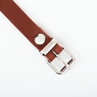 Намордник кожаный, размер 26 (английский коккер-спаниель,фокстерьер,лайка мелкая), коньячный - фото 25445700