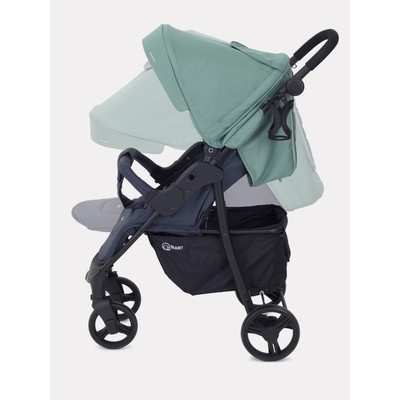Коляска прогулочная детская Rant Basic Kira, зелёная