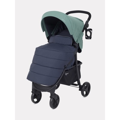Коляска прогулочная детская Rant Basic Kira, зелёная