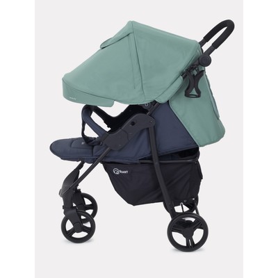 Коляска прогулочная детская Rant Basic Kira, зелёная