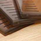 Контейнер для хранения без крышки OPTIMA, 11,5 л, 24,2×45×12,9 см, цвет коричневый - Фото 6