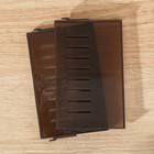 Контейнер для хранения без крышки OPTIMA, 5 л, 16,8×30,5×12,9 см, цвет коричневый - фото 8914199