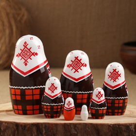 

Матрёшка "С хлебом с солью", 7 кукольная, 13,5х7х7 см