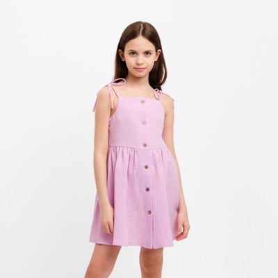 Сарафан для девочки MINAKU, лиловый, рост 152 см