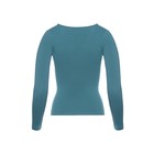 Джемпер женский бесшовный ARTG MAGLIA SCOLLO V MANICA LUNGA (cypress, S/M) - Фото 3