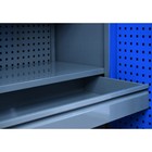 Шкаф инструментальный Верстакофф PRF-Q, ПЯ2П10, два ящика и десять полок с перегородкой - Фото 4