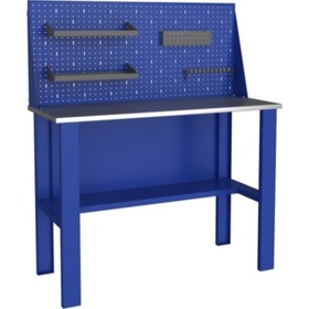 Верстак PROFFI-E (v.2.1), стол для слесарных работ, с экраном