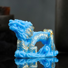 Фигурное мыло "Дракон" синий, 29гр