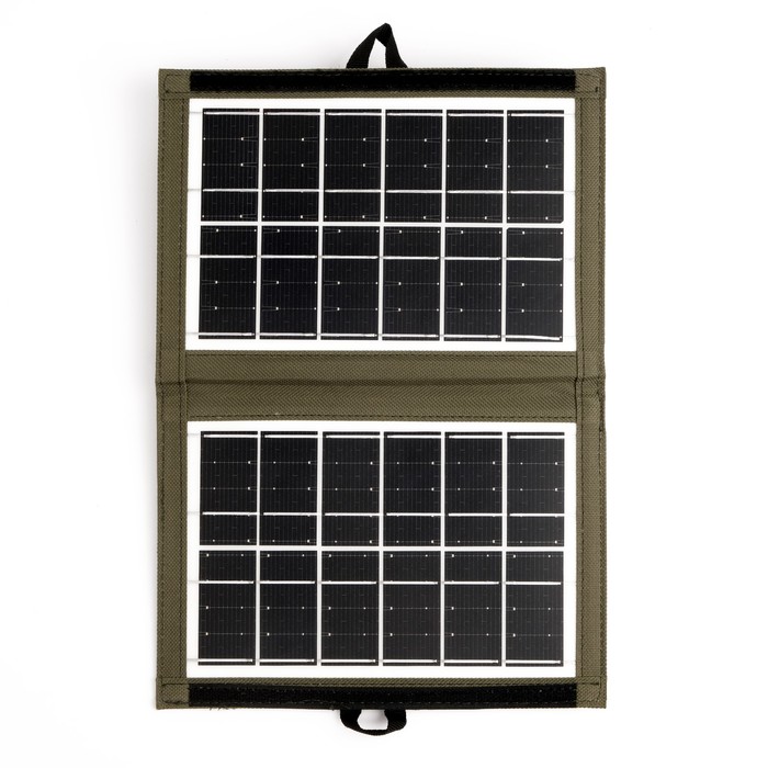Солнечная панель для зарядки фонаря, 7 Вт, 29.5 х 20.5 см - фото 1906230913