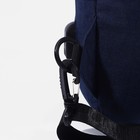 Сумка слинг мужская из текстиля, с USB, цвет синий - Фото 5