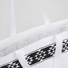 Сумка хозяйственная на кнопке, цвет белый - фото 805412585