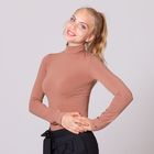 Водолазка женская бесшовная ARTG DOLCEVITA MANICA LUNGA (cognac, L/XL) - Фото 1