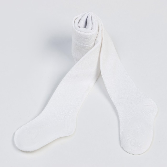 Колготки детские, белые, рост 92-98 см - Фото 1