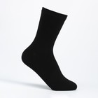 Носки детские, цвет чёрный, размер 12-14 - фото 10373479