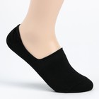Носки-подследники подростковые, цвет чёрный, размер 20-22 - фото 319363746