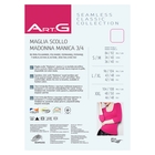 Джемпер женский бесшовный ARTG MAGLIA SCOLLO MADONNA MANICA 3/4 (hemlock, S/M) - Фото 4