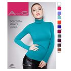 Водолазка женская бесшовная ARTG DOLCEVITA MANICA LUNGA (sangria, L/XL) - Фото 7