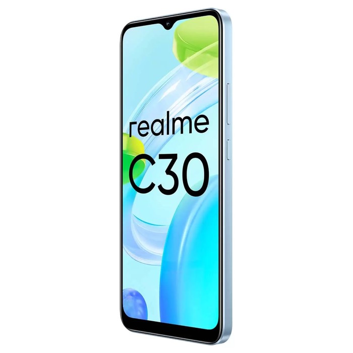 Смартфон Realme C30, 6.5", LCD, 2 sim, 2 Гб, 32 Гб, 8 Мп, 5 Мп, microSD, 5000 мАч, голубой - фото 51326731