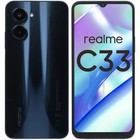 Смартфон Realme C33 , 6.5", IPS, 2 sim, 4 Гб, 64 Гб, 50 Мп, 5 Мп, 5000 мАч, черный - фото 10373942