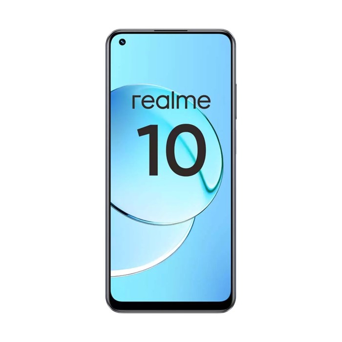 Смартфон Realme 10, 6.4", SAmoled, 2 sim, 8 Гб, 128 Гб, 50 Мп, 16 Мп, 5000 мАч, черный - фото 51326754