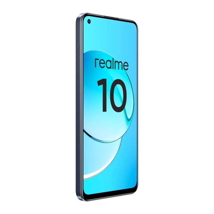 Смартфон Realme 10, 6.4", SAmoled, 2 sim, 8 Гб, 128 Гб, 50 Мп, 16 Мп, 5000 мАч, черный - фото 51326758