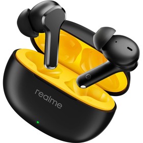

Наушники TWS Realme Buds T100, вакуумные, микрофон, BT 5.3, черные