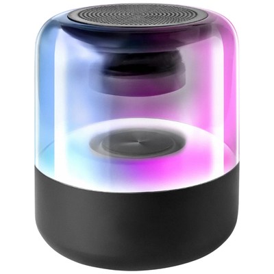 Портативная колонка Accesstyle TITAN BTL, 1200 мАч, 5 Вт, microSD, AUX, FM, подсветка черная
