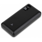 Внешний аккумулятор Accesstyle Winter 20PD, 20000 мАч, 2 USB, 2.1 А, дисплей, черный - фото 9228308