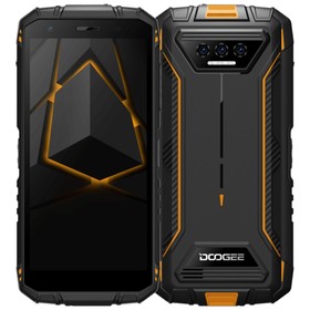 Смартфон Doogee S41, 5.45", 3 Гб, 16 Гб, 8 Мп, 5 Мп, 2 sim, LTE, 6300 мАч, оранжевый 9544474