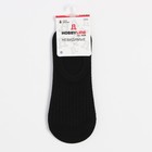 Носки-невидимки женские, цвет чёрный, размер 36-40 - фото 22116103