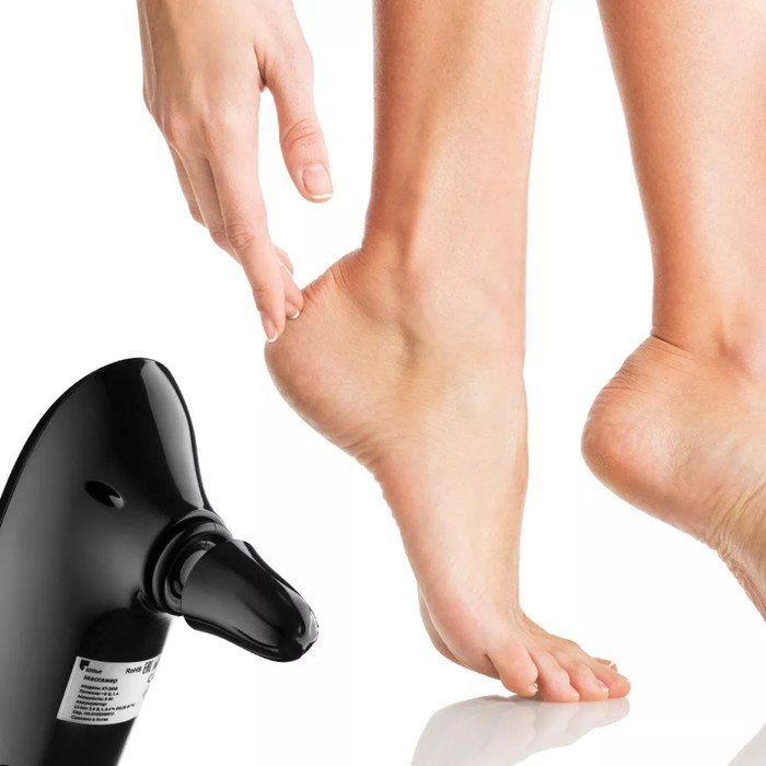 Массажер Kitfort КТ-2928, 9 Вт, 1500-3700 уд/мин, 3 режима, 3 насадки, чёрный 34158