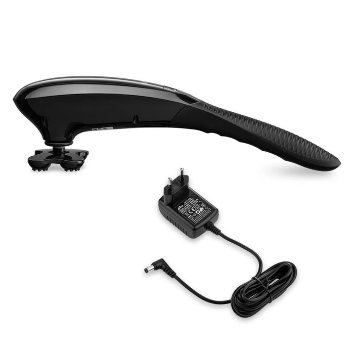 Массажер Kitfort КТ-2928, 9 Вт, 1500-3700 уд/мин, 3 режима, 3 насадки, чёрный 34158