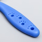 Расческа двухсторонняя с прямыми зубьями, пластиковая ручка, микс цветов - Фото 4