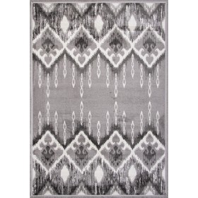 Ковёр прямоугольный Milat Joli, размер 80x150 см, цвет l.grey/p.white